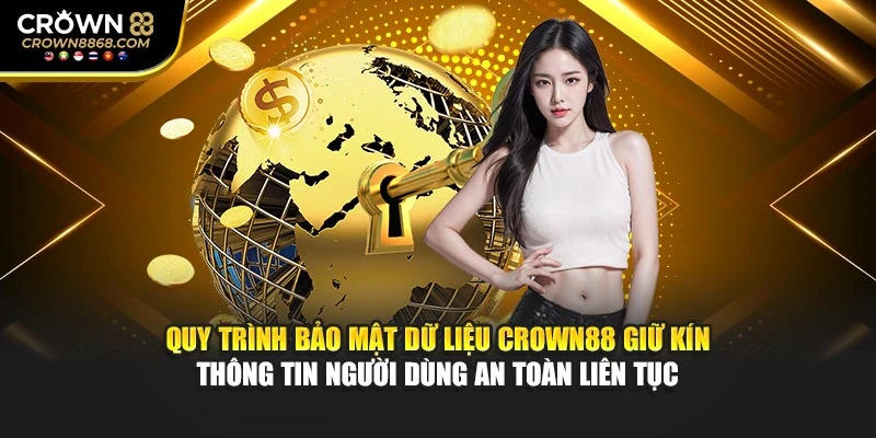 Quy trình bảo mật dữ liệu giữ kín thông tin người dùng an toàn liên tục
